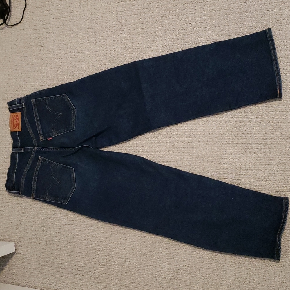 Levi's Ribcage Straight Leg Jeans - Picture 6 of 10